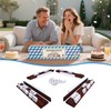 Offelec Upgraded Magnetic Mahjong Racks, 4 pcs American Mahjong Racks