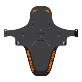 RRP Unisex's Enduro Mudguard, Black/Orange, Large
