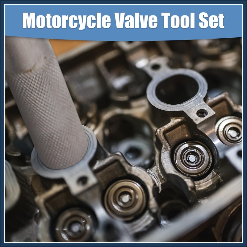 INFINAUTO Motorcycle Repair Tools Valve Spring Installation Removal Tool Set