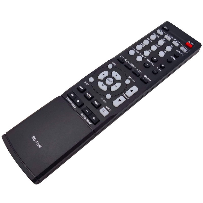 Leankle Remote Control RC-1196 for Denon AV Receiver AVR-S500BT, AVR-S510BT,