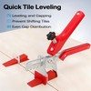 Tile Leveling System 2mm 200Pcs for Professional Ceramic Tile and