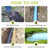 4" Angled Drain Grating Yard Drain, french drain for Sump