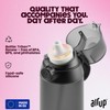 AIR UP® water bottle Click Midnight Black original starter set