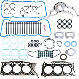 MITZONE Head Gasket Set, VIN G Head Gasket Bolts Set fits for 11-19 Ram Chrysler Dodge Avenger Jeep 3.6L HS26541PT ES72467 CS26541