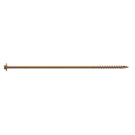 Simpson Strong Tie SDWH19600DB-R12 .195 x 6 in. Hex Head Hex Drive Timber Screw (12-Pack)
