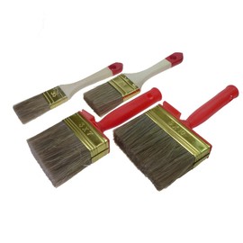 ROTIX Staining Brush Glaze Brush Flat Brush Surface Brush Set of 4