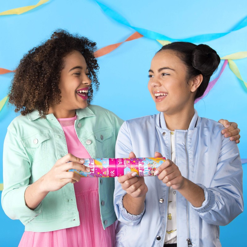 Party PopTeenies 6044093 "Double Surprise Poppers Toy, Multicolor