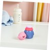 BIUDECO 2pcs Talcum Bottle with Body Powder Puff and Dusting