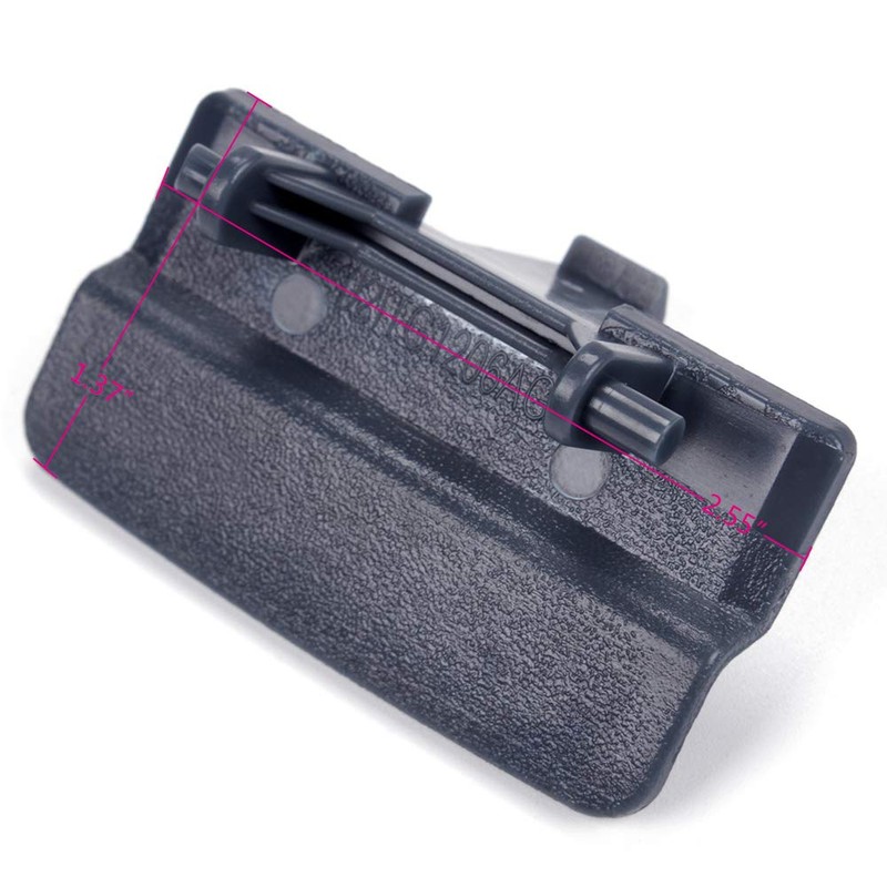 Gray Center Console Jump Seat Lid Latch Compatible for Ford
