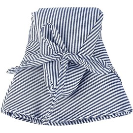 Durio Sun Hat Baby Hat Children Adjustable Foldable UV Protection with Adjustable Ties and Wide Brim, Navy Stripe