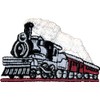 Railroad Steam Train - Embroidered Iron On or Sew On