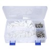 240pcs Expansion Anchors Nylon 304 Stainless Steel Screw Expansion Screw