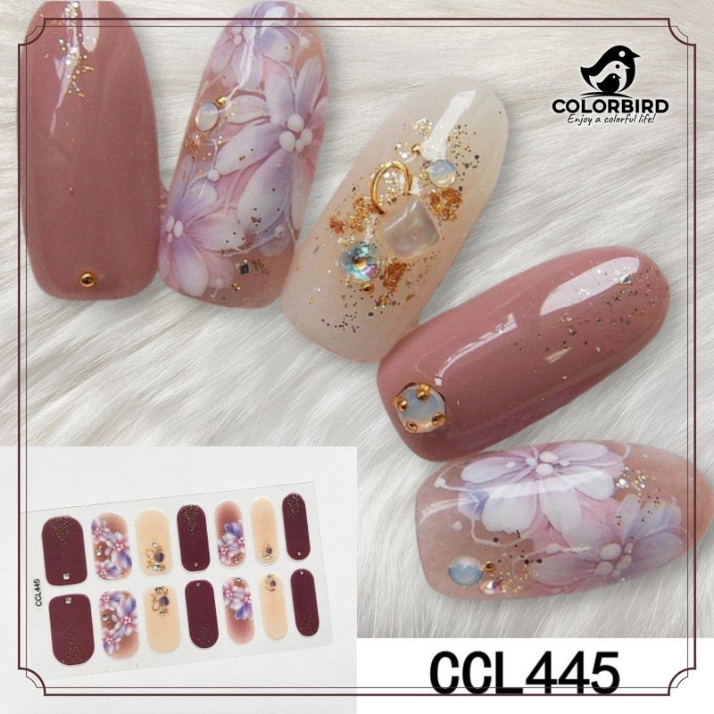 COLORBIRD Nail Seal, Autumn and Winter B, Just Paste Manicure,