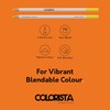 Spectrum Noir Colorista Coloured Pencils-Pack of 12-Bright & Vivid, Multicolour,