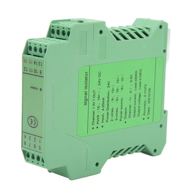 DC Current Signal Isolator 1 in 1 Out 4‑20mA PLC