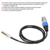 3Pin Audio Cable Mini Male to XLR Female Zinc Alloy