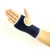 Generic 1 Pair Blue Palm Sleeve Support Band Brace Bandage Athlete Sports Protection