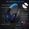 BlueFinger Backlit Gaming Keyboard and Mouse and LED Headset Combo,USB