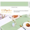12 Pack Sage Green Satin Table Runner 12×72 Inch Long