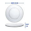 Duralex Made In France Lys 7 1/2 Inch Clear Dessert