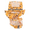 Dog Raincoat Reflective Breathable Lightweight Bee Pattern Puppy Rain Jacket
