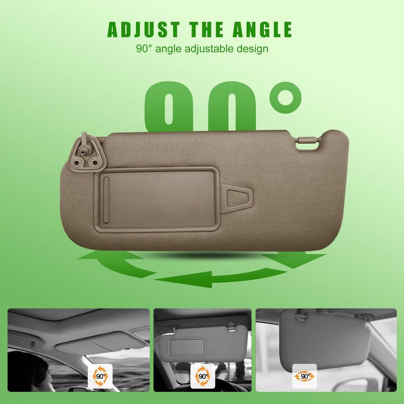 Sun Visor for Hyundai Elantra 2007 2008 2009 2010 Replace