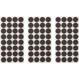 Furnigear Non Slip Furniture Pads -Self Adhesive Anti Skid Pad Grippers Heavy Duty Furniture Pads for Hardwood Floors -Protectors for Furniture Chair Feet Table Leg & Keep in Place 96 Pcs 3/4" Round