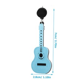 Baluue Stylish Guitar Ear Drop Earrings Exaggerated Ear Pendant for Girls Fashionable Bow Earrings