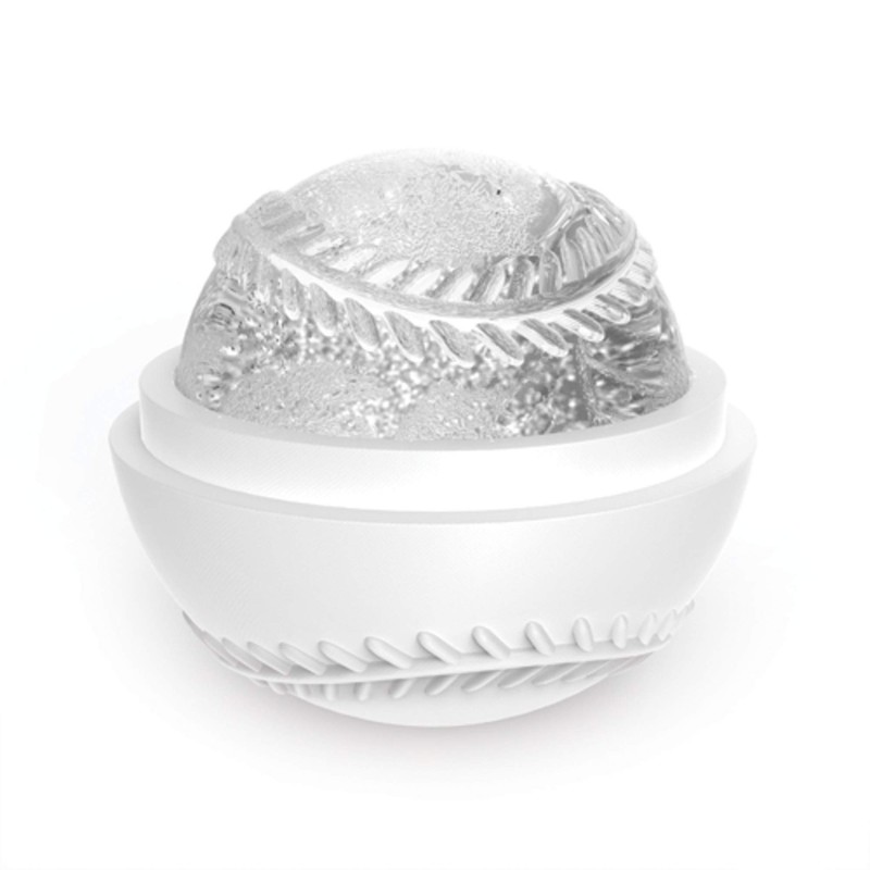 True Zoo Baseball Ice Mold, Silicone Ice Sphere Mold, Novelty