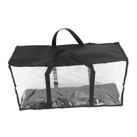 Operitacx Dustproof Purse Large Capacity Book Bag See-through Design for Hairstylist