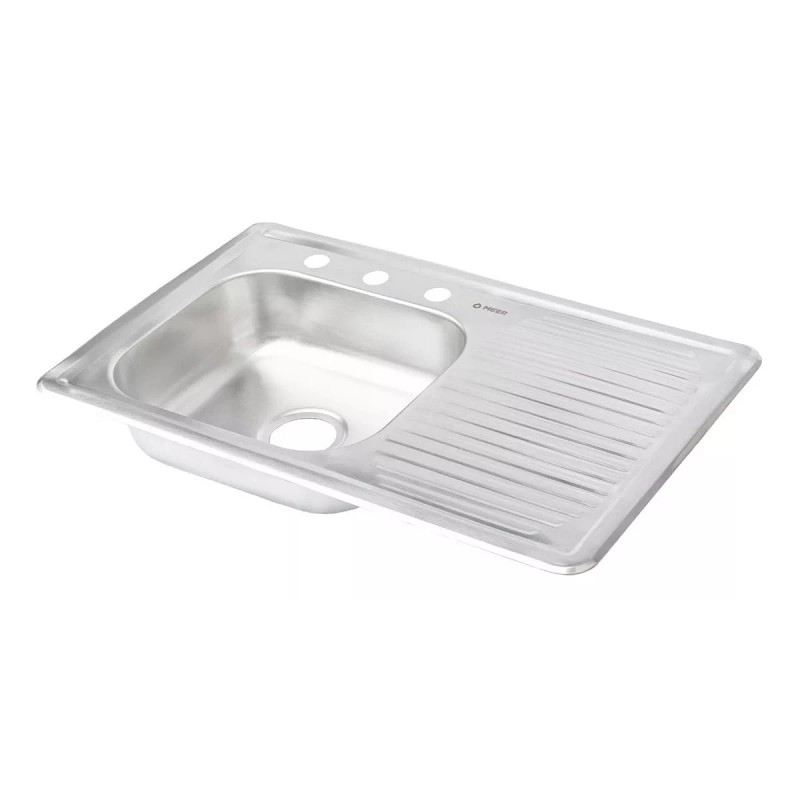 CNX Tarja Con Escurridero, Mezcladora Cromada Y Kit Instalación