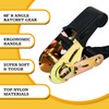 Endless Ratchet Tie Down Straps 2 Pack 1 Inch x