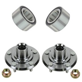 Front Wheel Hub & Bearing Kit Left & Right Pair Set for Acura MDX Honda Pilot