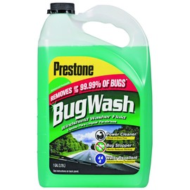 Prestone AS-657 Windshield Washer, 1 gal, Bottle, Clear Green, Liquid