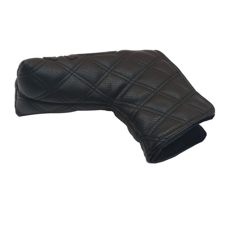 Premium Black Blade Golf Putter Club Headcover Skull and Crossbones