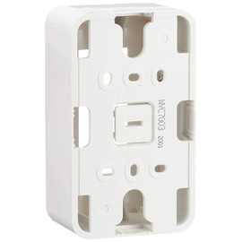 Panasonic Cosmo Series WVC7003W Wide 21 Exposure Expansion Box for 3 Outlets Round White Height 1.9 inches (48 mm)