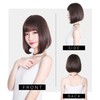 TefuRe D-3079LATTE Short Bob Wig, Small Face Wig