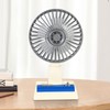 USB Desk Fan Retro Efficient Strong Wind Stepless Variable Speed