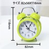 Alarm Clock, Loud Volume, Table Clock, Twin Bell, Continuous Second