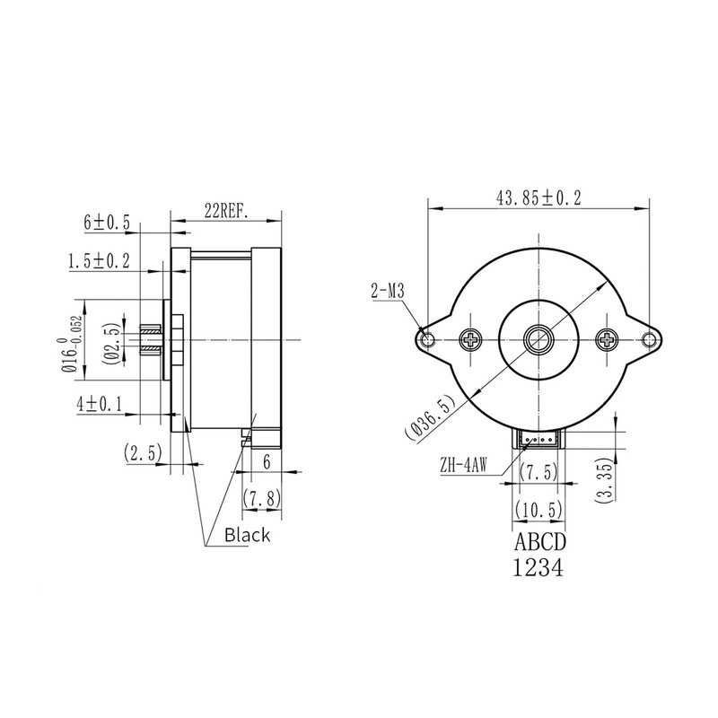 3D Printer Stepper Motor Magnetic Steel Heat Resistance Class H