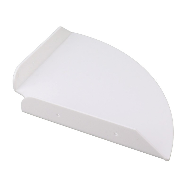 2pcs Wall Mount Floating Corner Shelves Quarter Round Hanging Corner