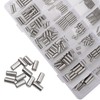 Rrina 360Pcs 304 Stainless Steel Dowel Pin Shelf Support Peg