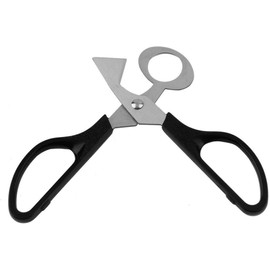 Pack of 2 Quail Egg Scissors, LYHURK Quail Egg Scissors, Egg Shell Opener, Blades Made of Stainless Steel, Home, Kitchen, Restaurant (Black and White)