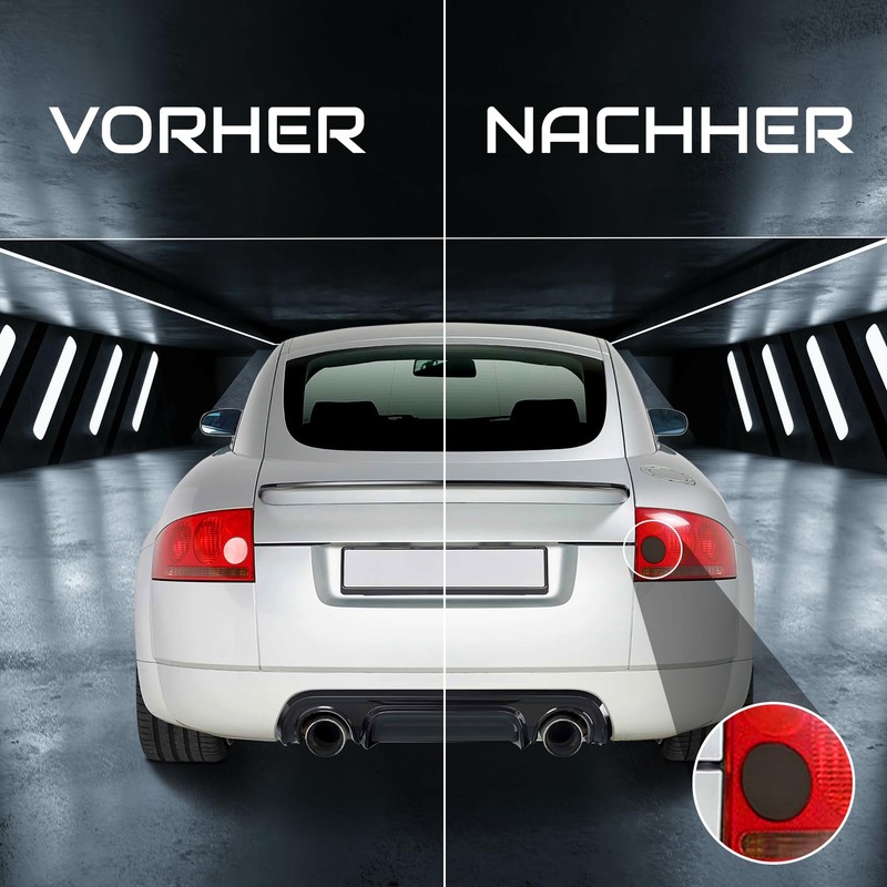 C025 Rear Lights Film Sticker Set Left & Right Rear