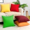 Coddsmz 6 Pack Decorative 100% Cotton Pillow Covers Square Cushion