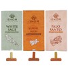 ISHOM Smudge Incense Bricks 45 Pack Combo - Palo Santo,