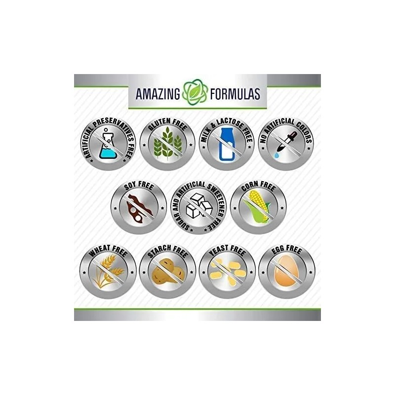 Formulas Msm 1000mg 200 Tabletas Amazing Nutrition Sabor Sin Sabor
