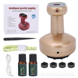 Electric Gua Sha Scraping Massager Household Heating Cupping Therapy Massage Device