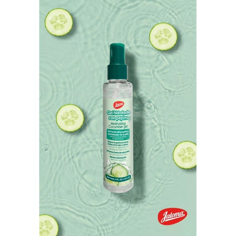 Jaloma Gel Contorno Ojos De Pepino Ojeras Bolsas Desinflama Pack