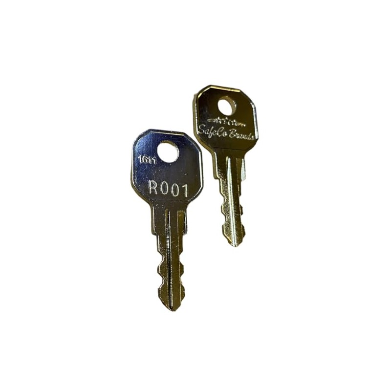 2-Keys for Southco Locks R001-R010 SafeCo Brands 2-Keys (R007)